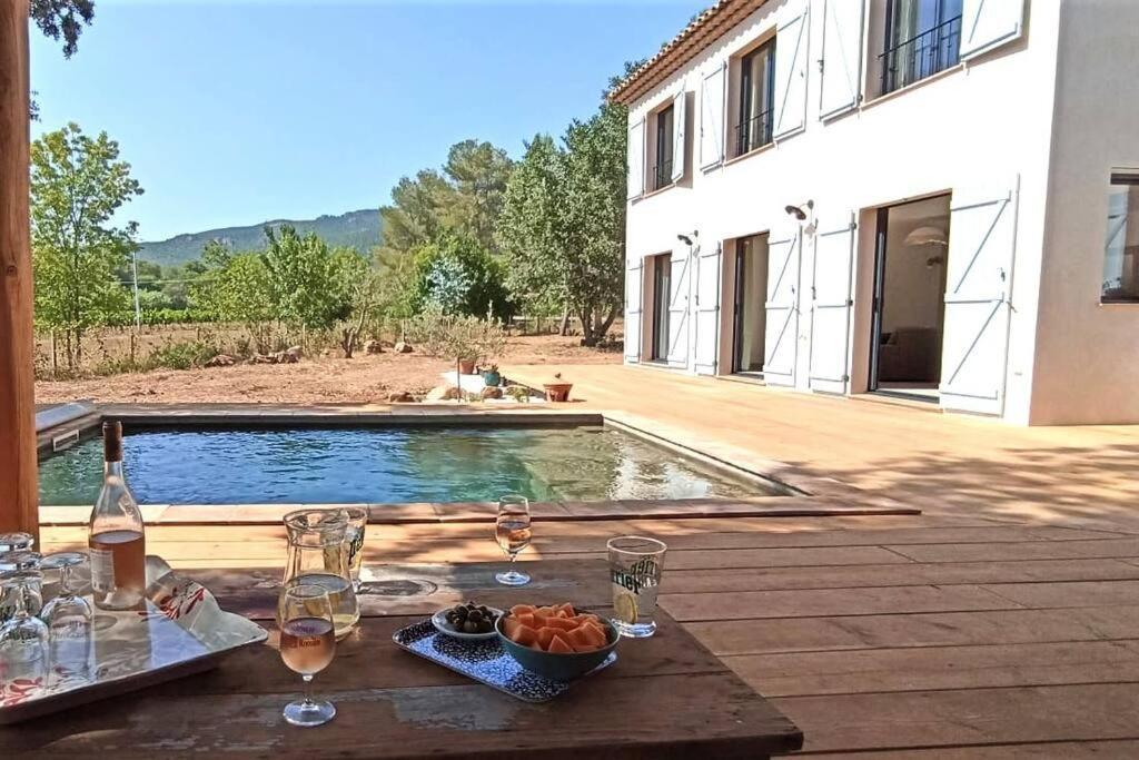 Superbe Villa Cadre Campagne Roquebrune-sur-Argens Exterior foto